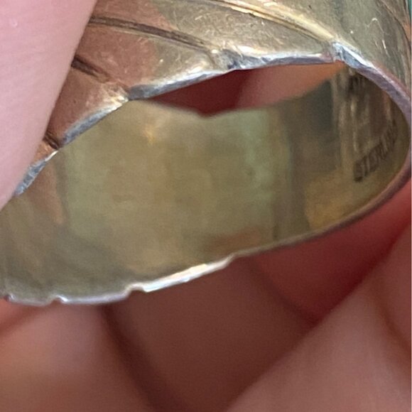 Ring Size 11 Lapis Lazuli C. Benally Native Sterling Silver 925 Men Semi-Preciou - Picture 8 of 11